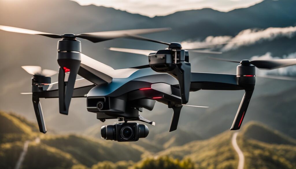 Advanced Aerial Camera on a Drone