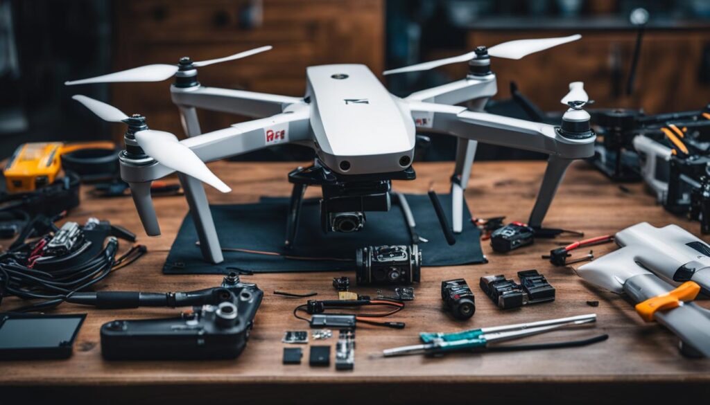 drone repair tips and components