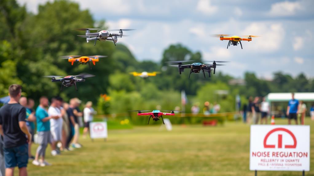 Key Noise Regulations for Drone Racing Events