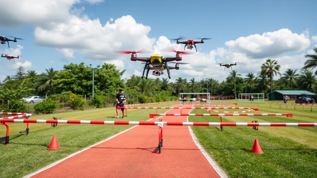 Tips for Training in Drone Racing Competitions