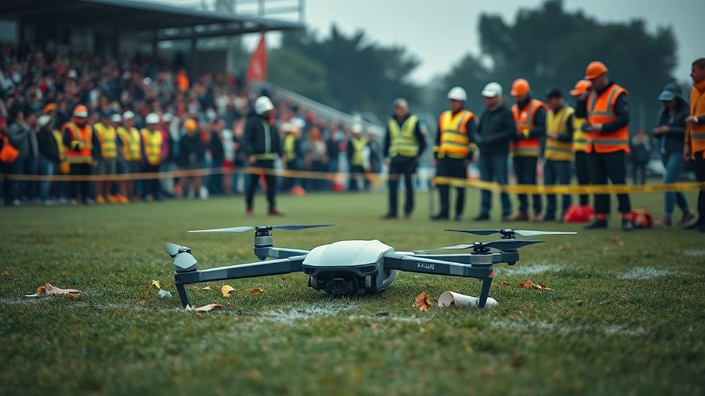 What Are Emergency Protocols for Drone Sports Accidents?