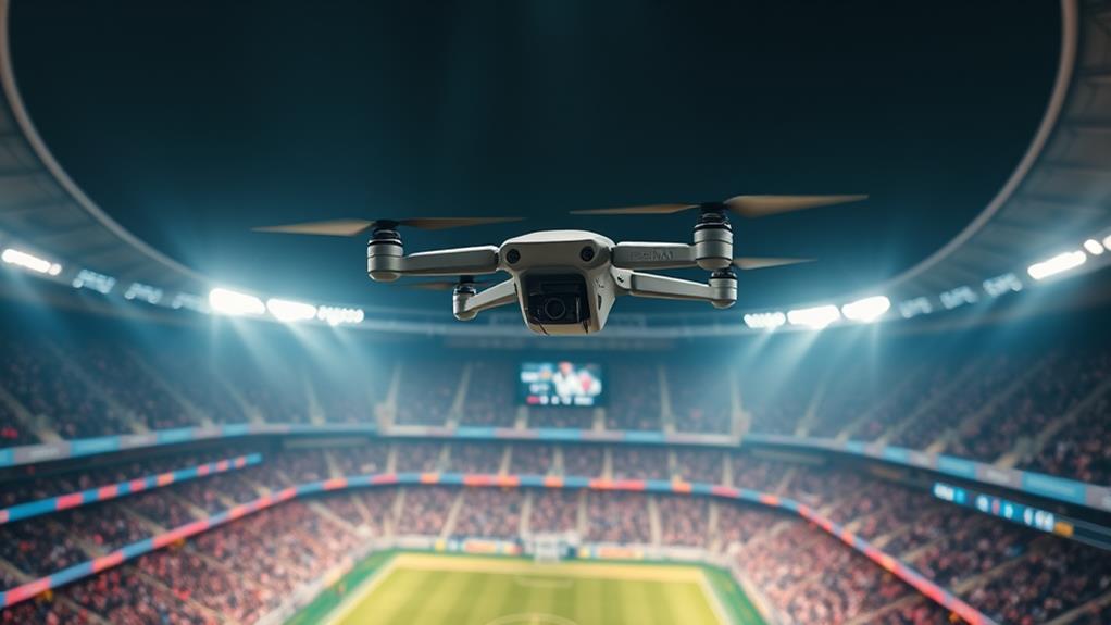 drones enhance sports coverage