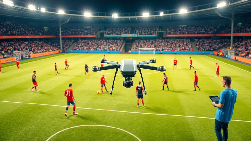 How to Use Drones for Sports Team Practices