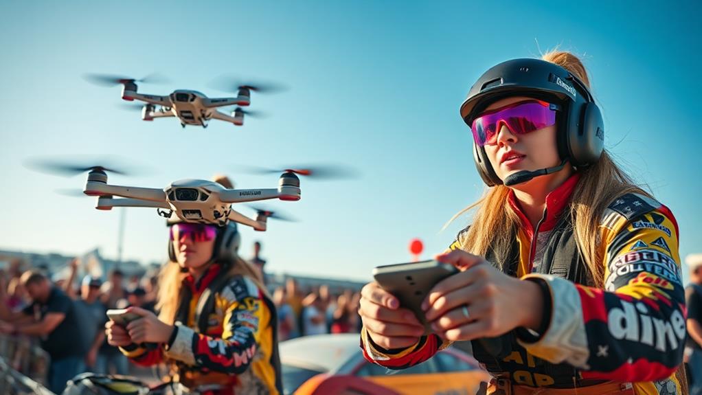 Top 5 Women Leading Drone Racing Competitions