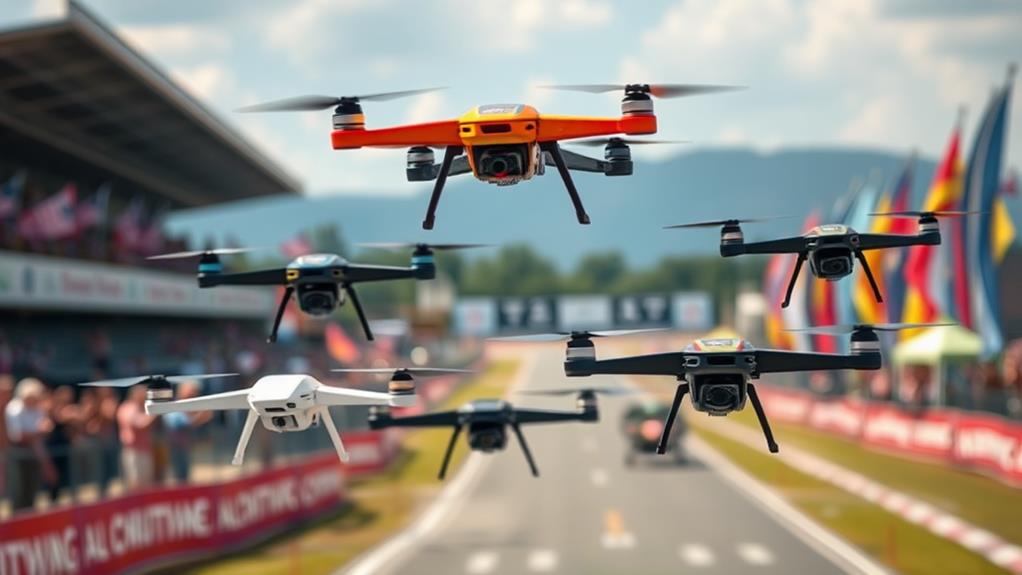 7 Drone Types for Racing Competitions